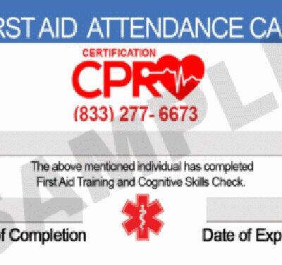 First Aid and CPR training image for CPR Certification Chicago